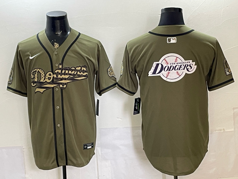 Men Los Angeles Dodgers blank green Game 2026 Nike MLB Jersey 0530019